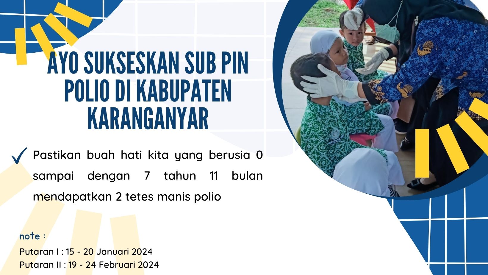Pelaksanaan Sub Pin Polio