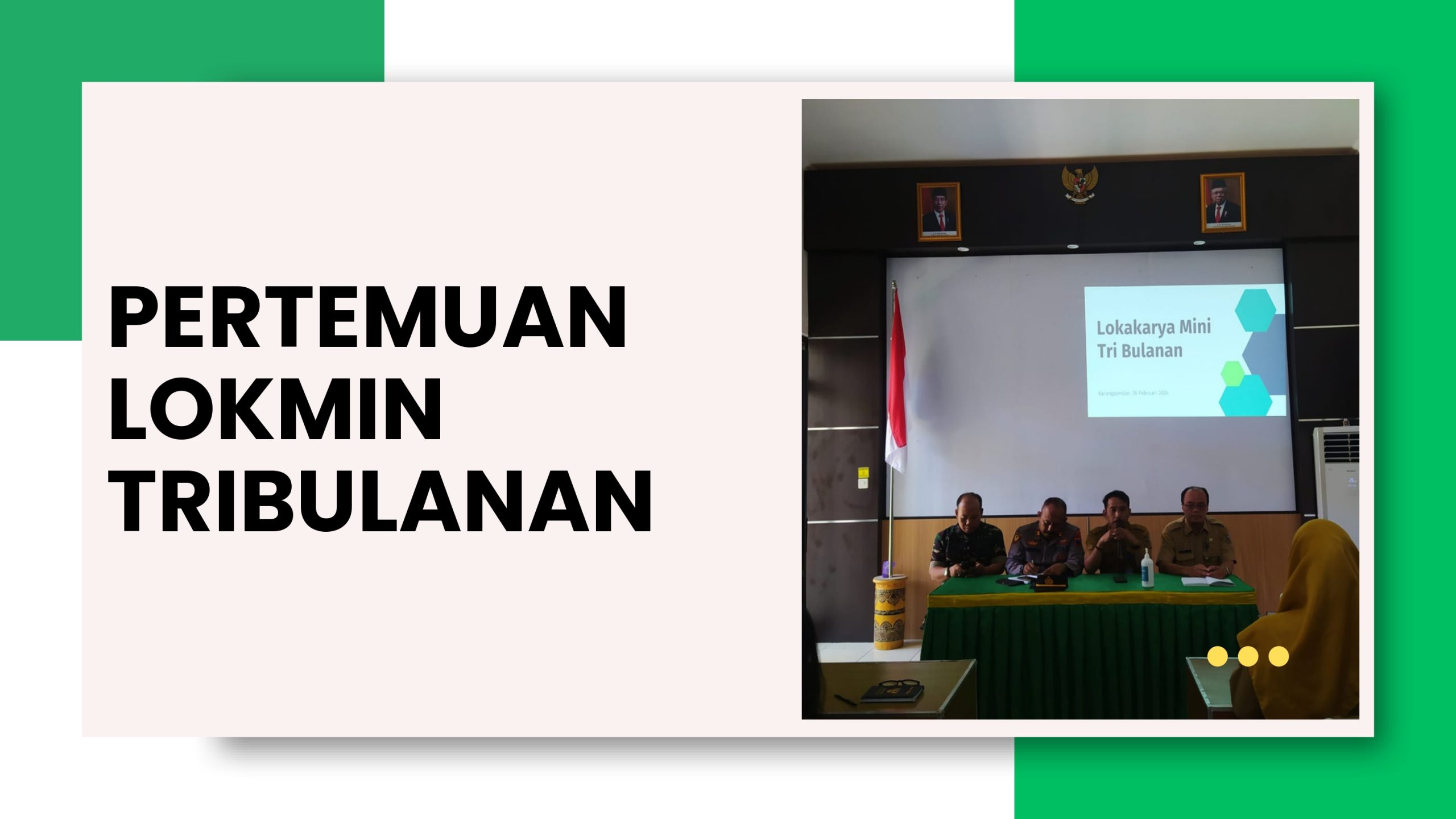 Pertemuan Lokmin Tribulanan bulan Februari 2024