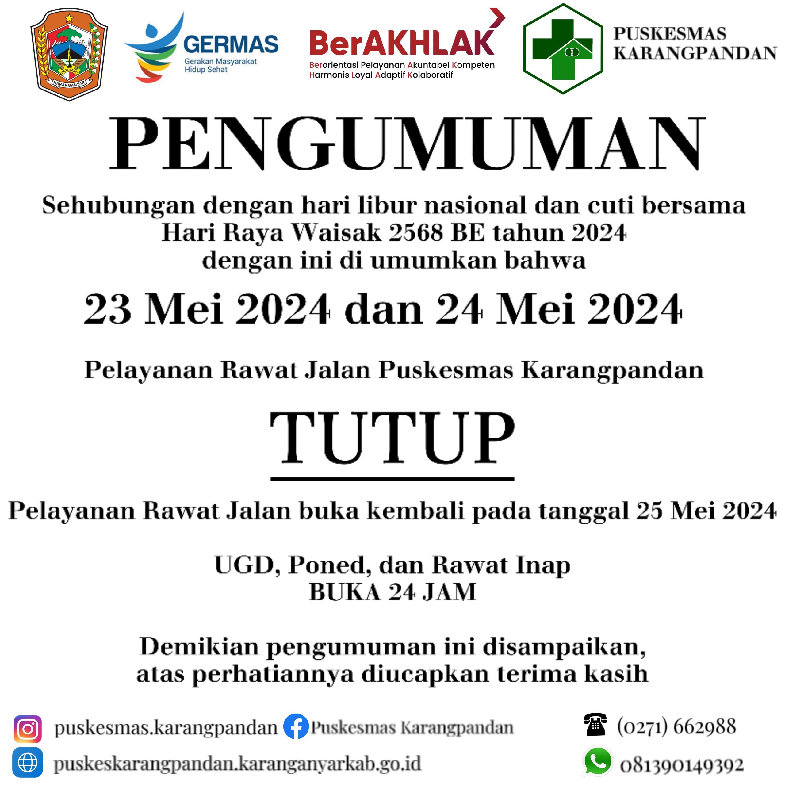 Pengumuman