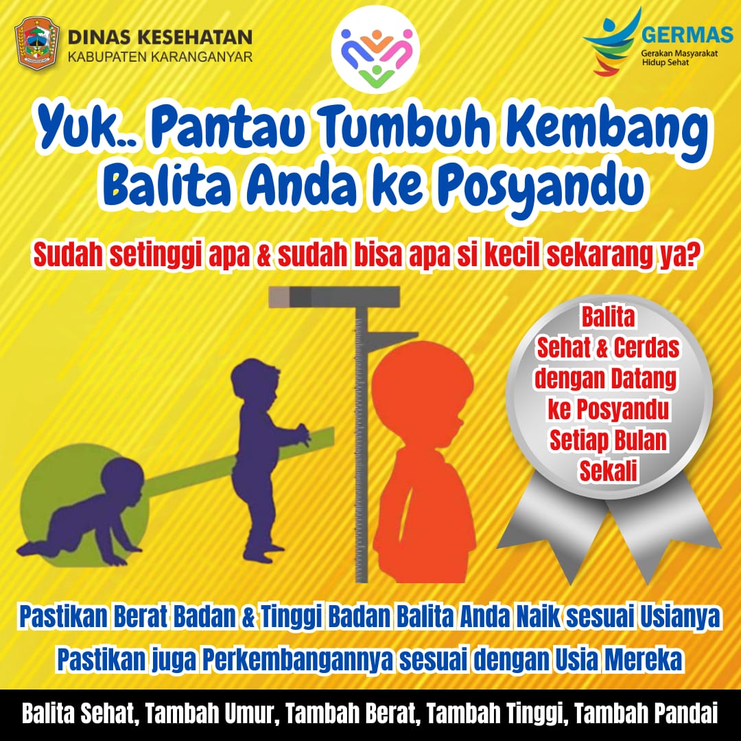 PANTAU TUMBUH KEMBANG BALITA !!