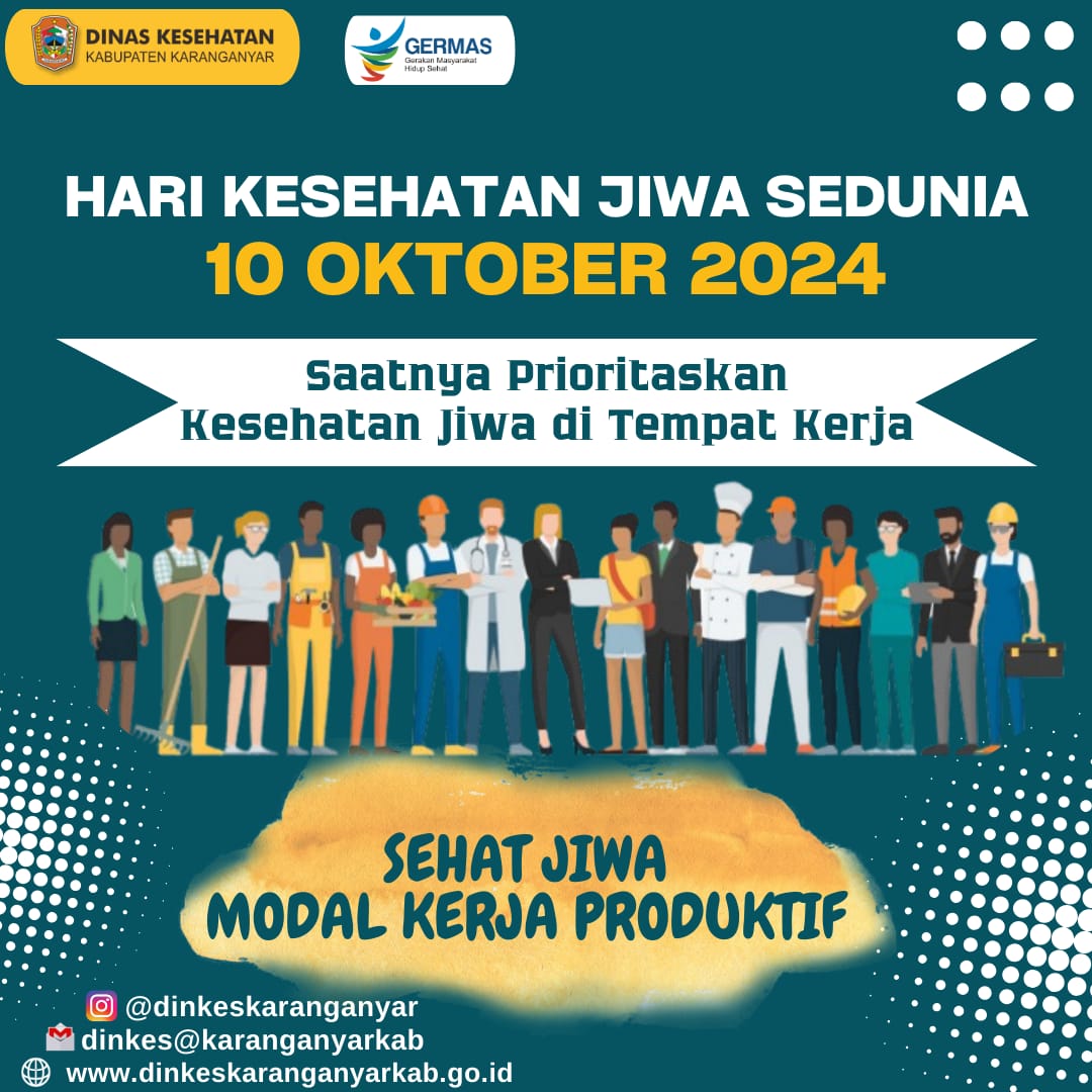 SELAMAT HARI KESEHATAN JIWA NASIONAL